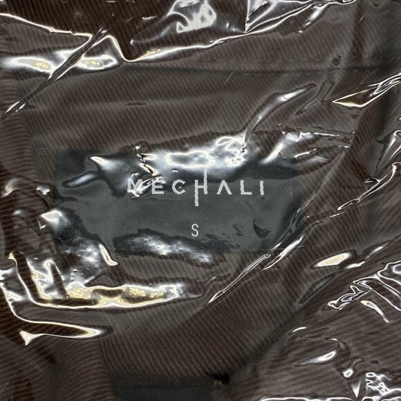 Mechali Men's Contrast Stitch Worker Jacket – Coffee Brown – Size S – NWT - Picture 13 of 13